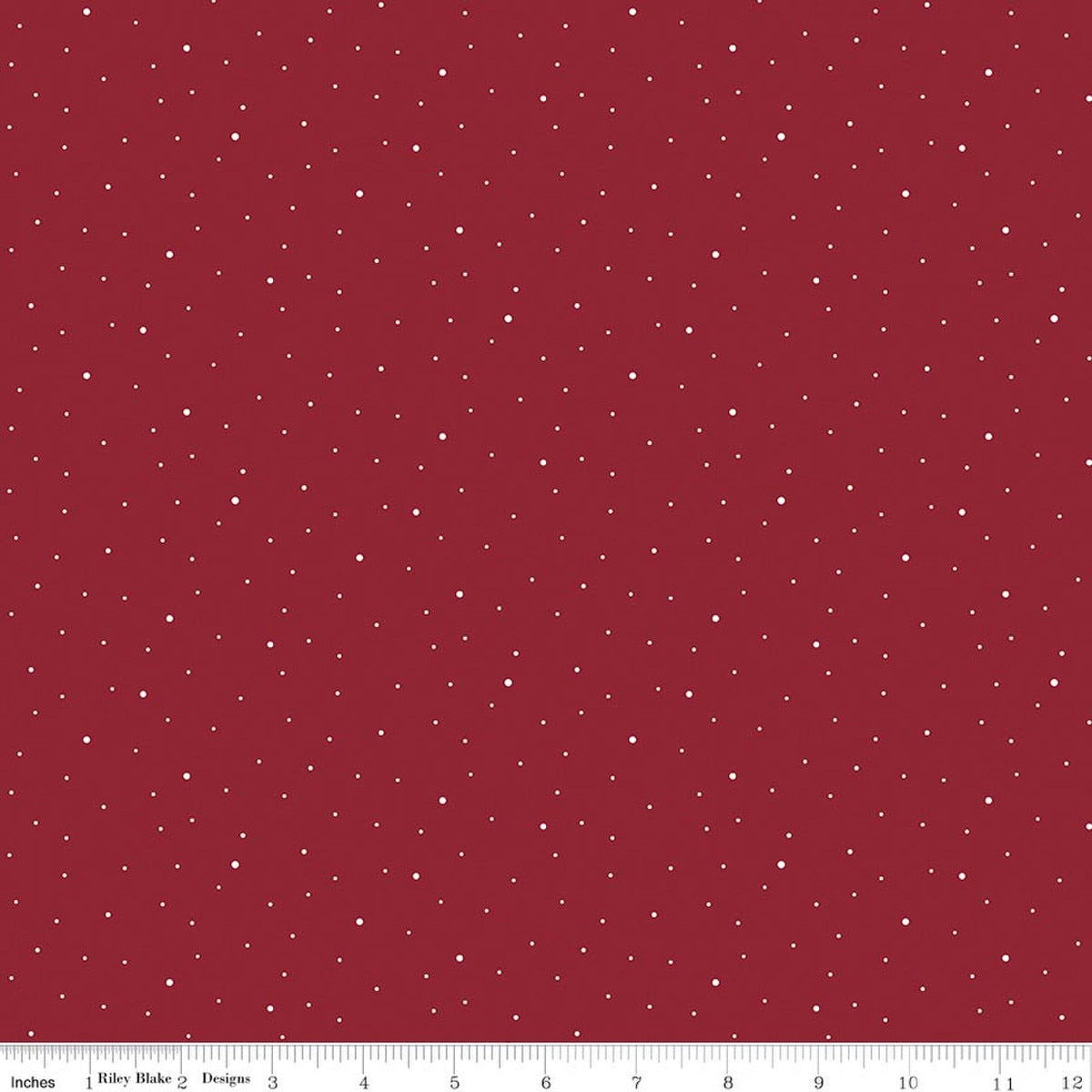 Riley Blake Collection - Dapple Dot Fabric - Dahlia