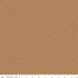Riley Blake Collection - Dapple Dot Fabric - Maple