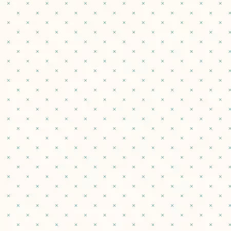 Riley Blake Lori Holt Collection - Bee Cross Stitch In Color Jade