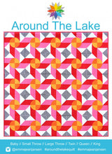 Around The Lake Version 2 Quilt Pattern by Emma Jan Jansen for Creative Abundance