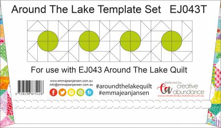 Around The Lake Acrylic Template Set