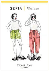 Sepia Pants and Shorts by Closet Core Patterns