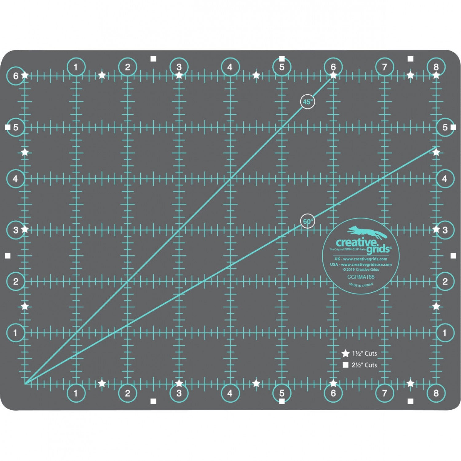 Creative Grids Self-Healing Cutting Mat 6in x 8in