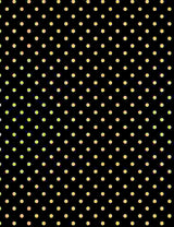 Basic Pin Dots - Black and Yellow Polka Dot