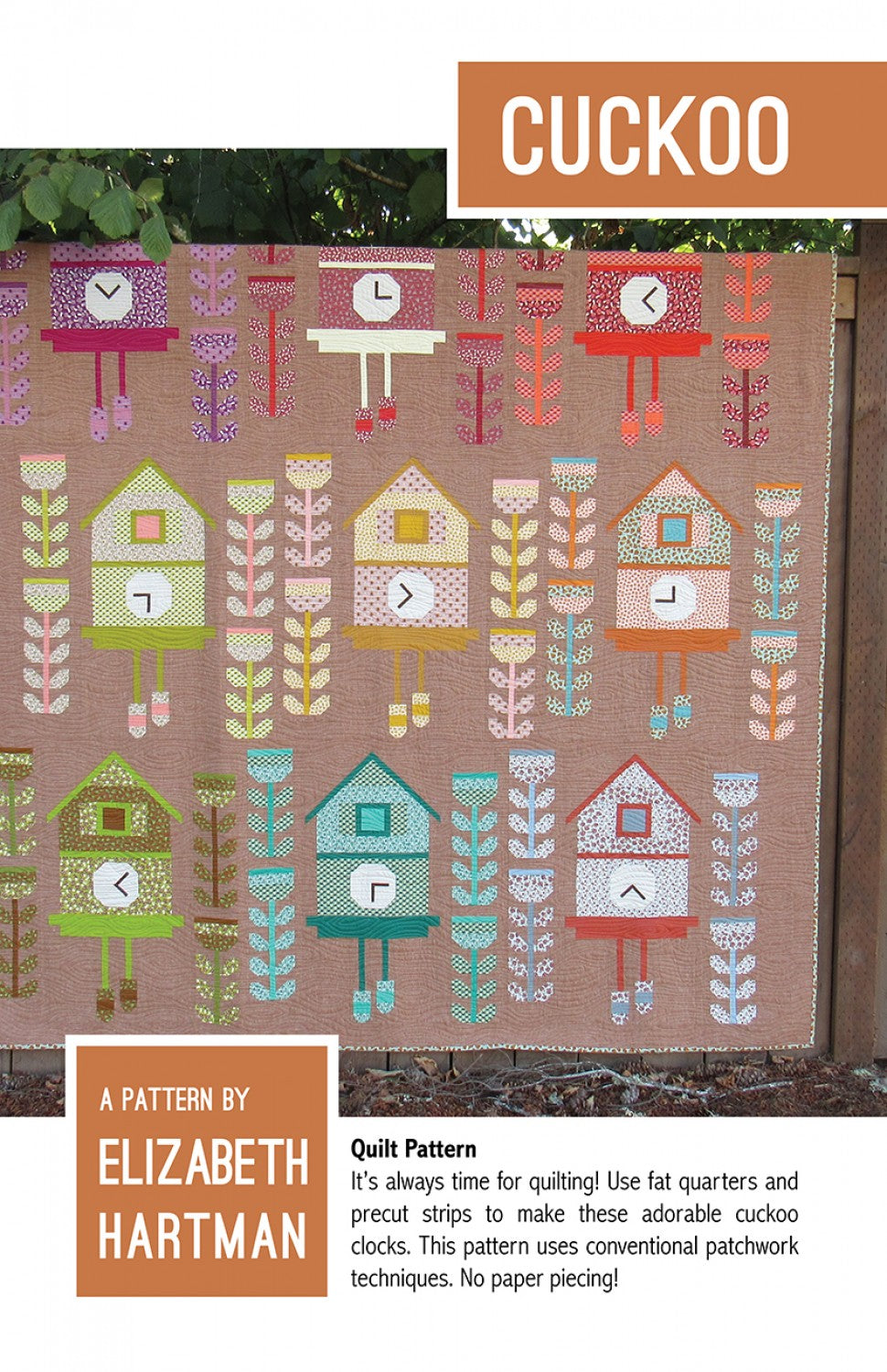 Cuckoo Quilt Pattern by Elizabeth Hartman