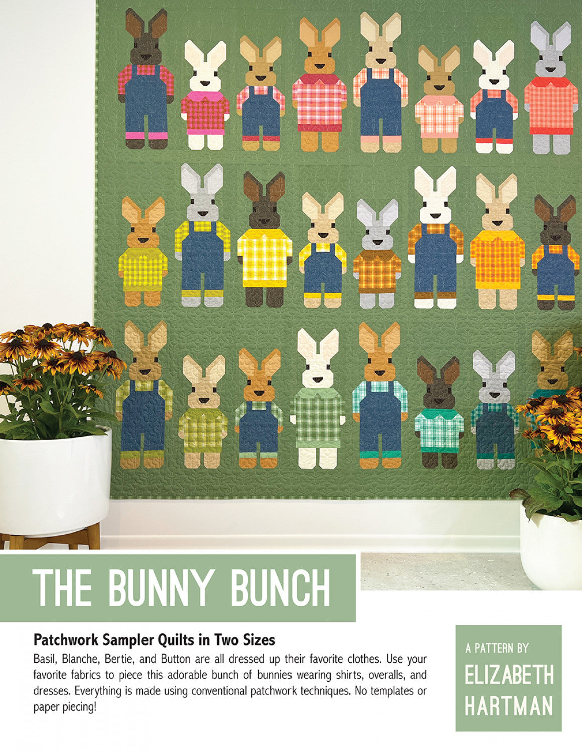 Bunny Bunch Quilt Pattern by Elizabeth Hartman