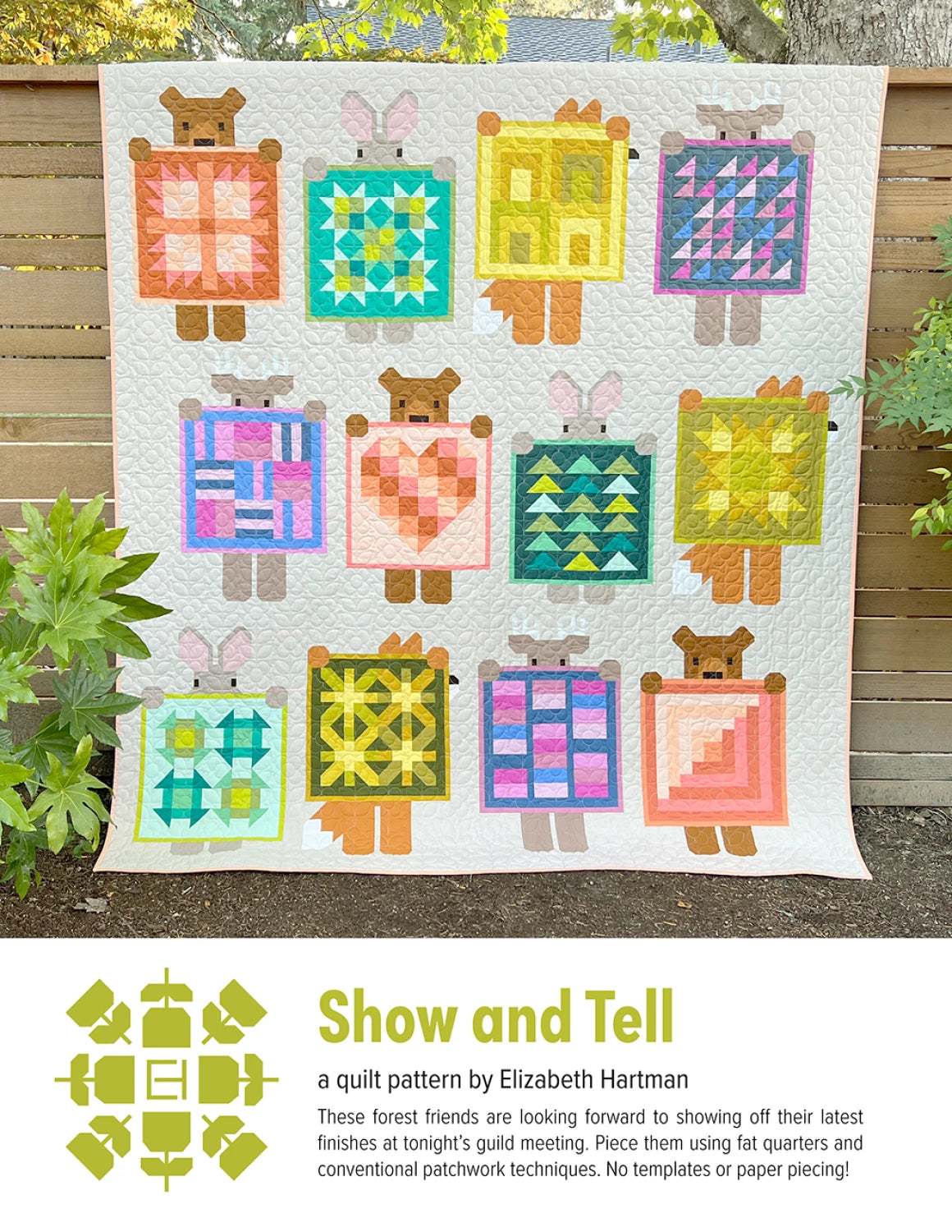 Show and Tell - Quilt Pattern by Elizabeth Hartman
