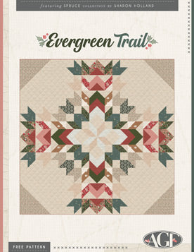 Evergreen Trails Quilt Pattern (Download)