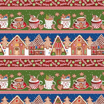 Blank Quilting - Gingerbread Factory Border