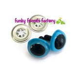 Funky Friends - Toy Eyes Crystal - 18mm Blue