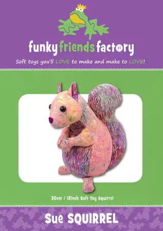 Sue the Squirrel Pattern by Funky Friends Factory