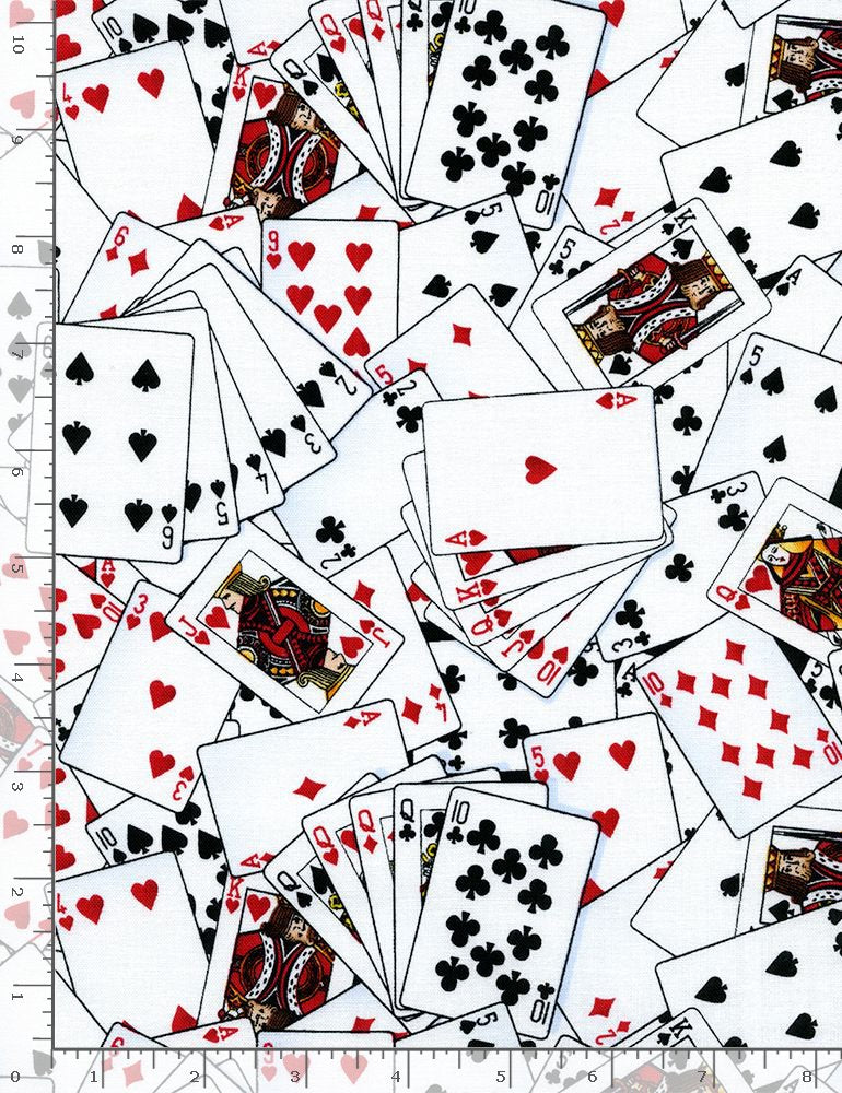 Show Me The Money - Playing Cards - White