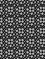 Illusion by Joy Ting for Wilmington Prints - Black Floral Grid