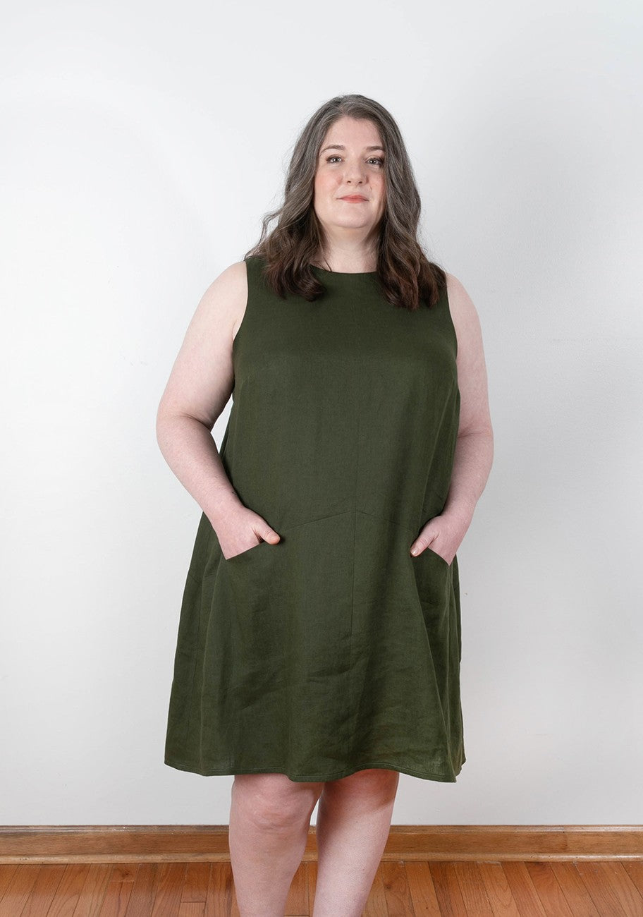 Farrow Dress by Grainline Studio - Sizes 14 - 32 D Cup