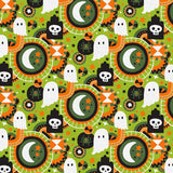 Paintbrush Studio - Halloween Night Graveyard - Green