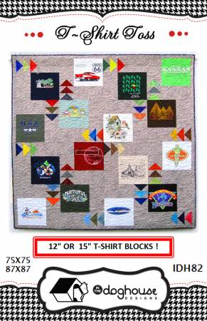 T-Shirt Toss Quilt Pattern