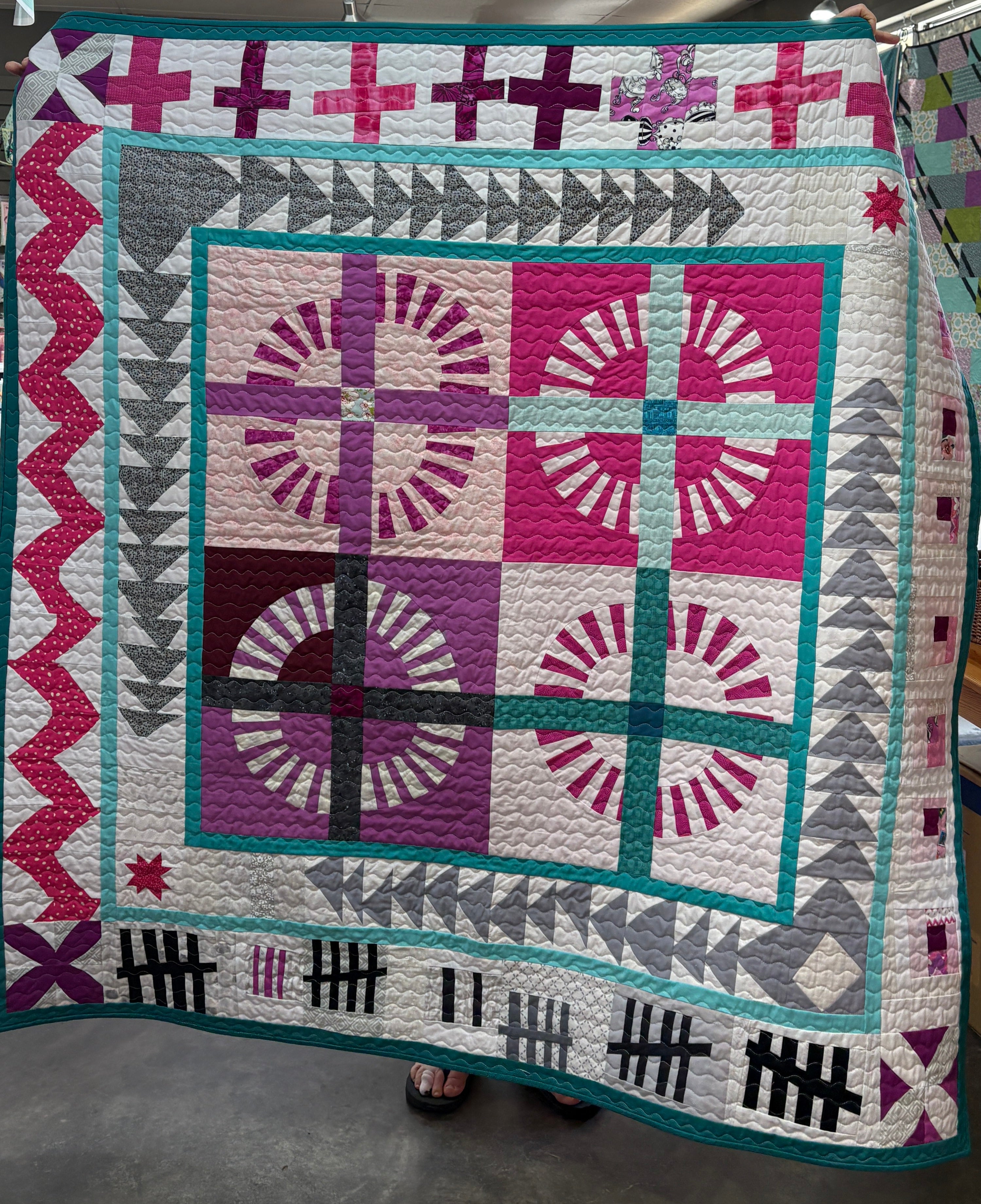Improv Quilt Class 3