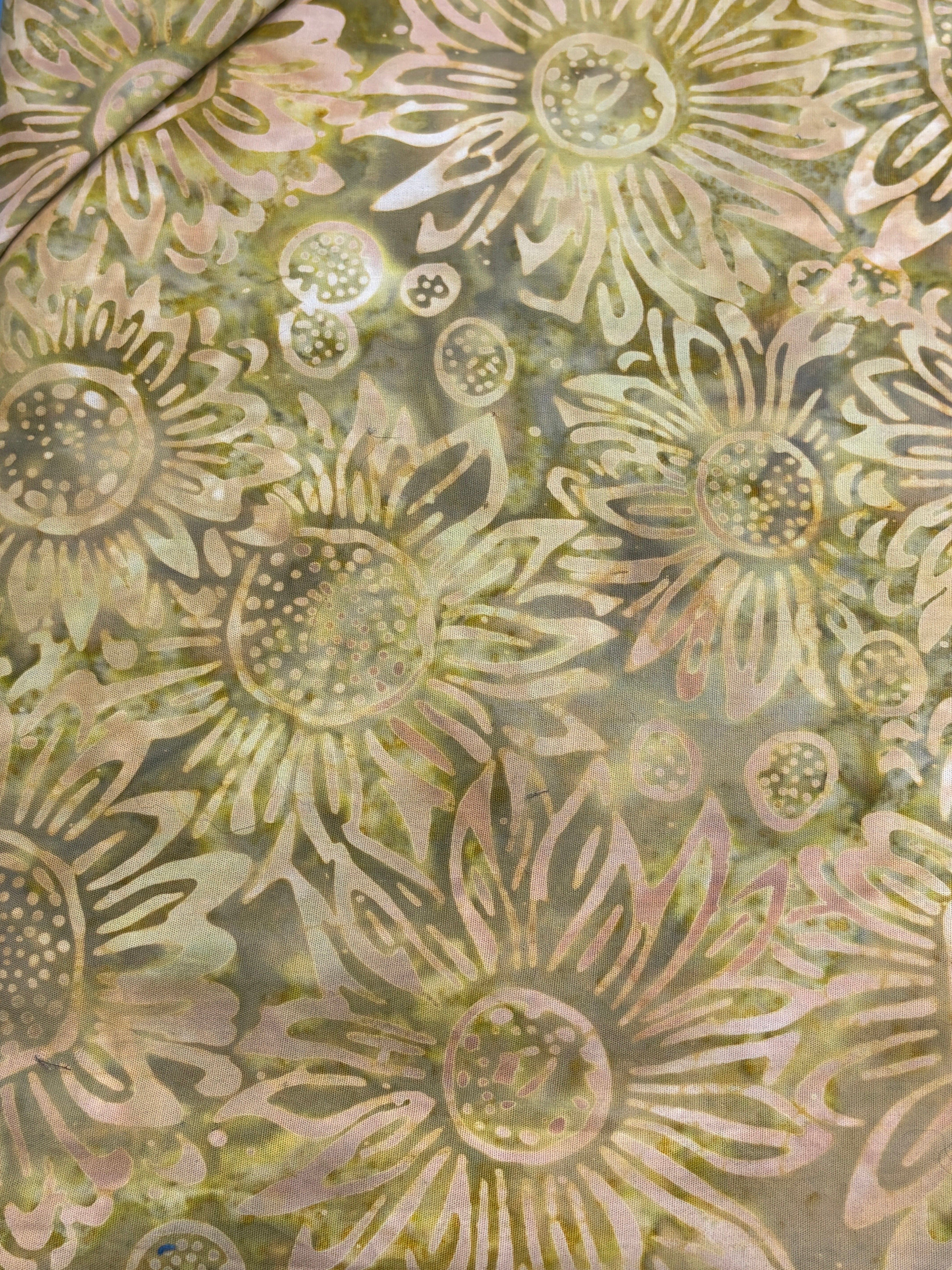 Batik - Sunflowers Sage