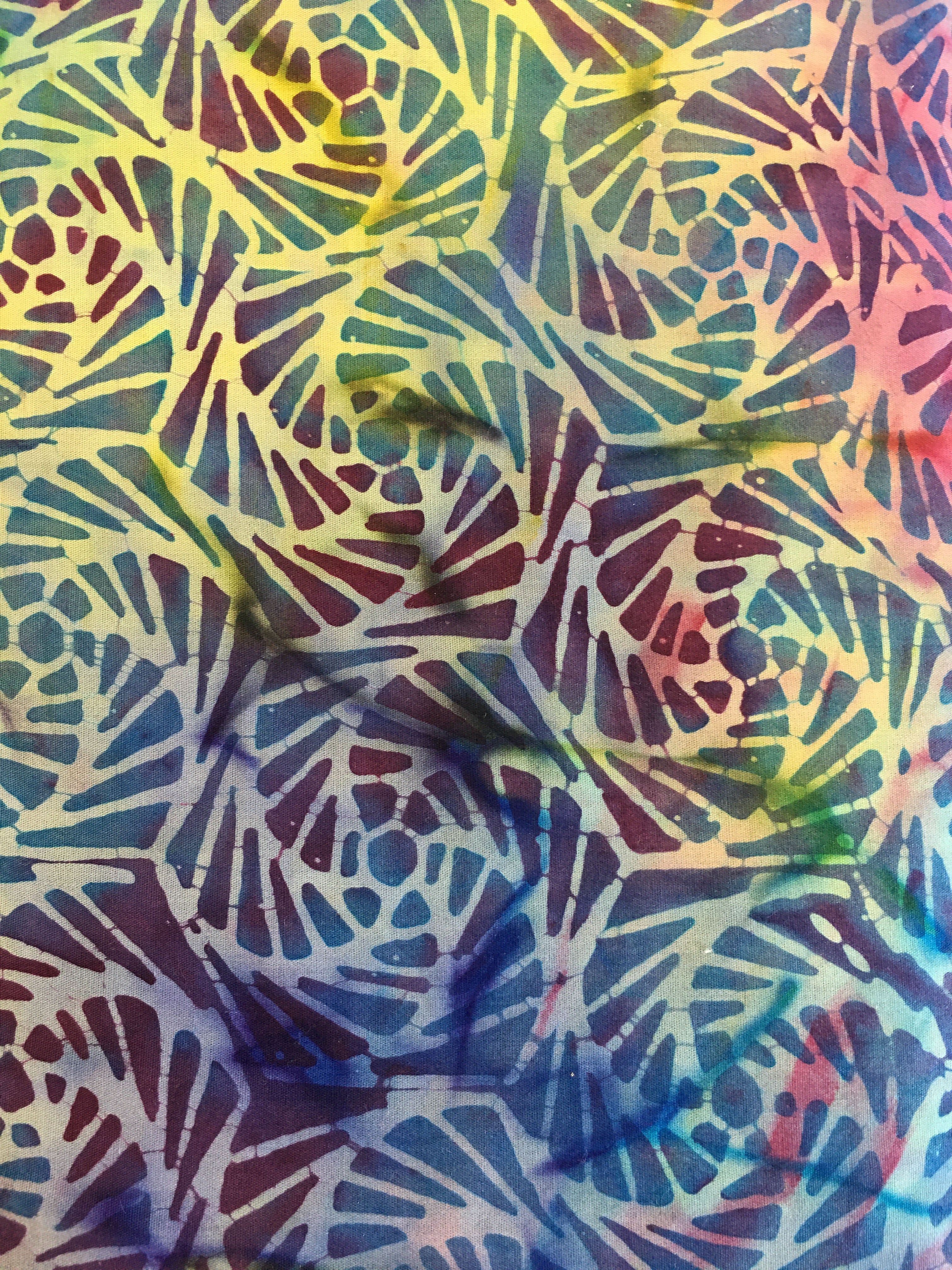 Island Batiks -Fan Tie dye