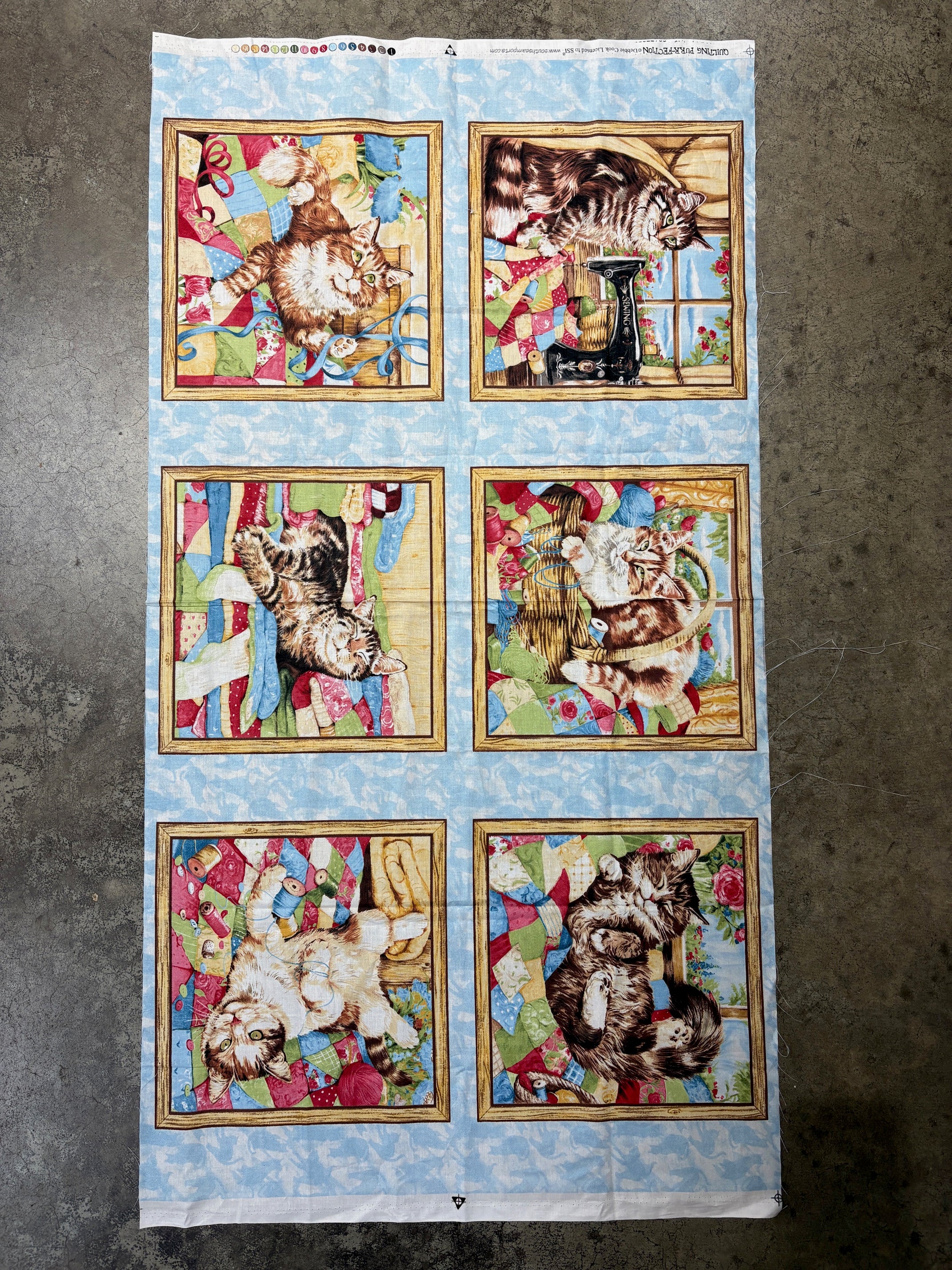 Quilting Purr-Fection - Debbie Cook - Panel