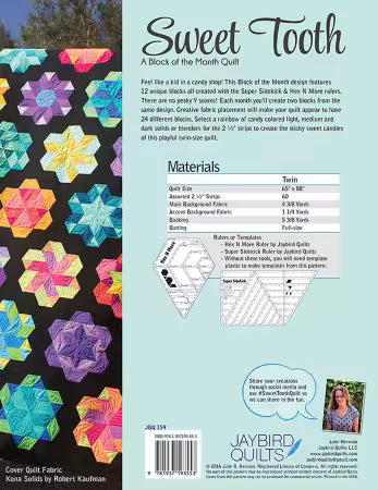 Sweet Tooth Quilt Pattern - Jaybird Quilts