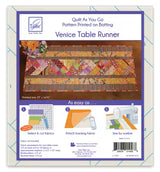 Quilt as you Go Table Runner - Venice Pattern - June Tailor