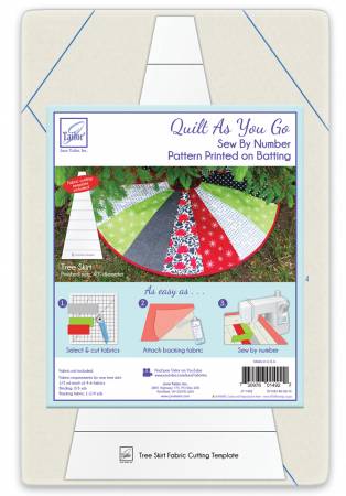 Bargello Christmas Tree Skirt Batting/Pattern Kit