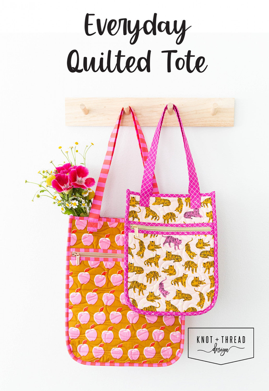 Knot and Thread Design - Everyday Quilted Tote