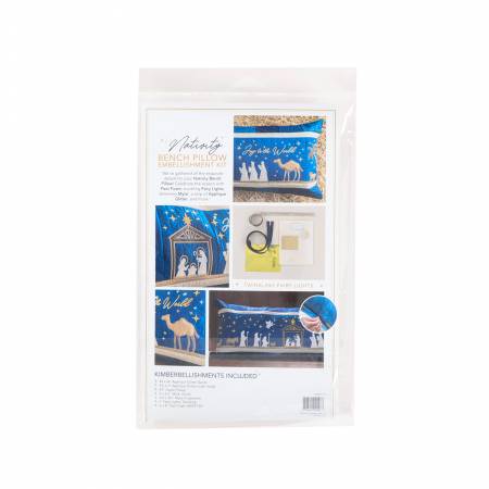 Kimberbell Nativity Bench Pillow Embellishment Kit