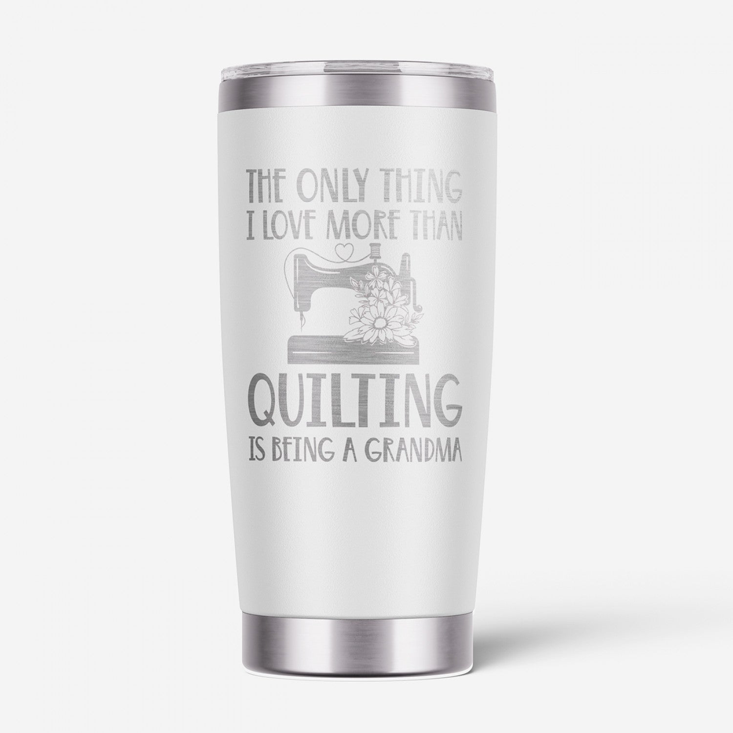 Quilting Grandma Tumbler