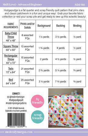 Hodgepodge Quilt Pattern