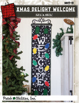 Patch Abilities - MM17-13 Xmas Delight Welcome Wall Hanging Kit