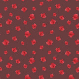 Fineapple Pair - Oh Canada - Maples Leaves on Dark Taupe - 36250103-03