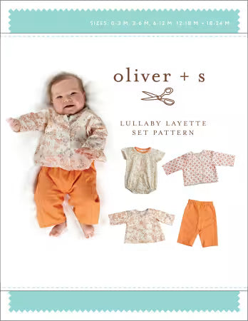 Lullaby Layette Set Pattern 0-24M