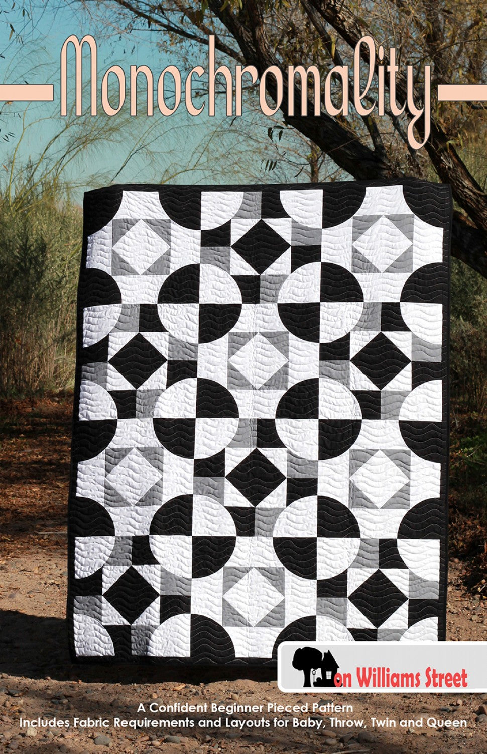 Monochromality Quilt Pattern