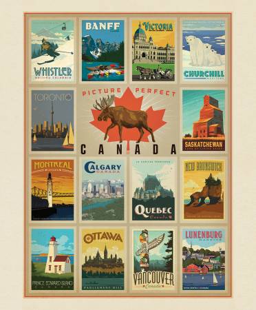 Discover Canada - Cities - #3 Panel