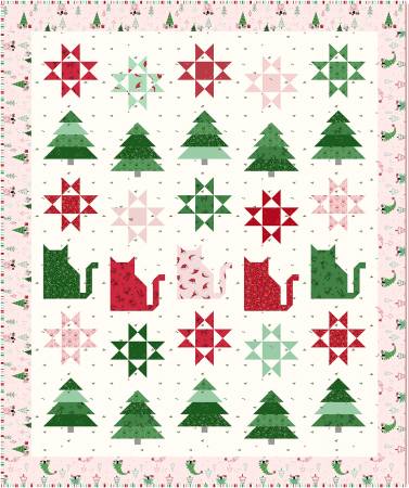 Amanda Niederhouser - Scary Cat Christmas Quilt Pattern