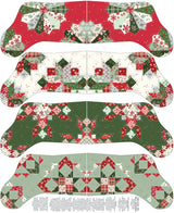 Mistletoe & Holly 35 1/2in x 43in Stockings Panel