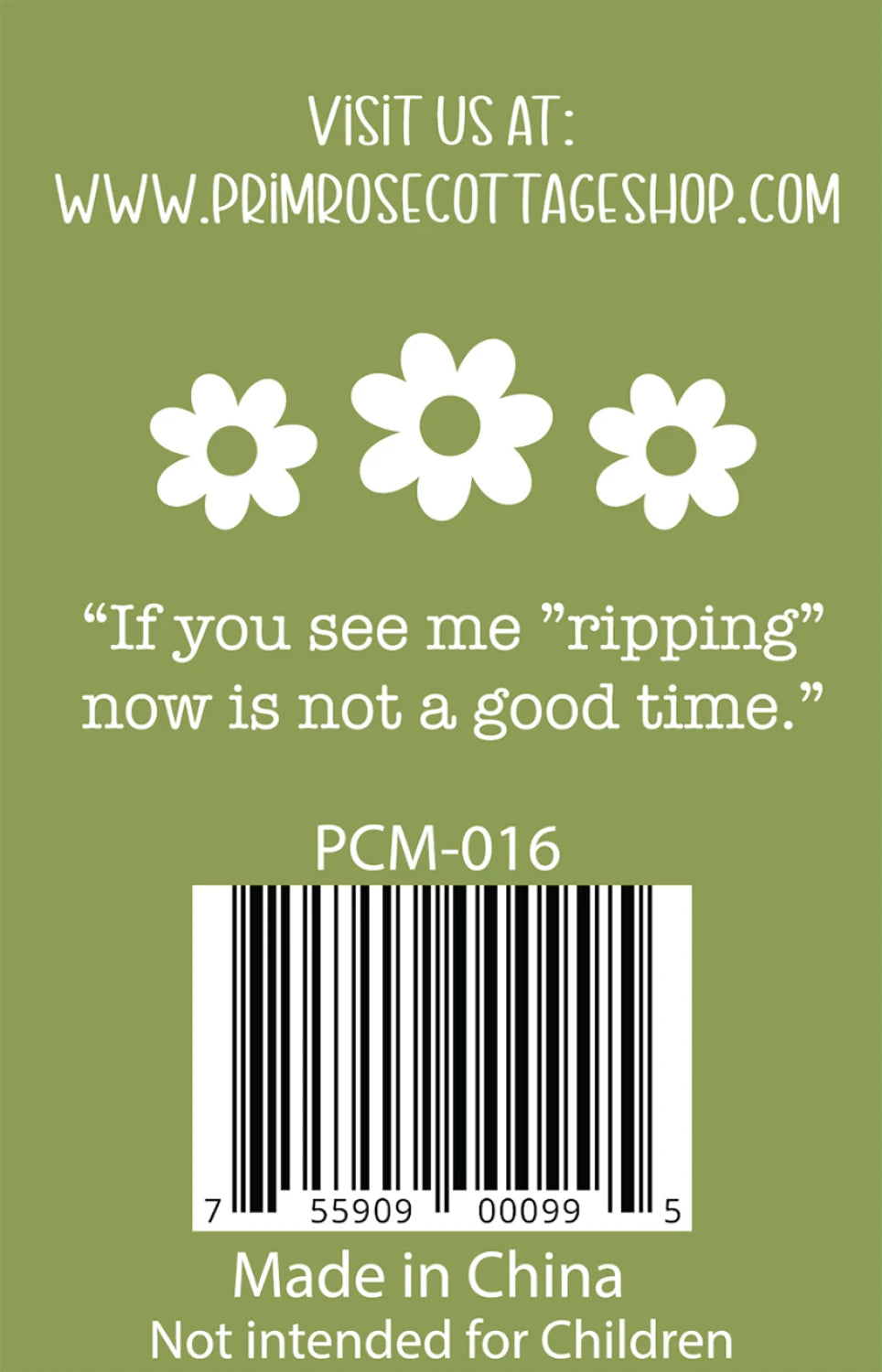 Primrose Rippppit Needle Minder