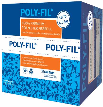 Fairfield Poly-Fil Bulk Stuffing 10lbs