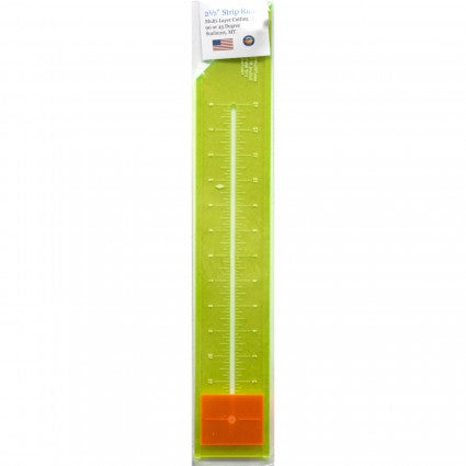 2 1/2" Glow Edge Quilting Acrylic Plastic Strip Ruler 90 degree or 45 degree