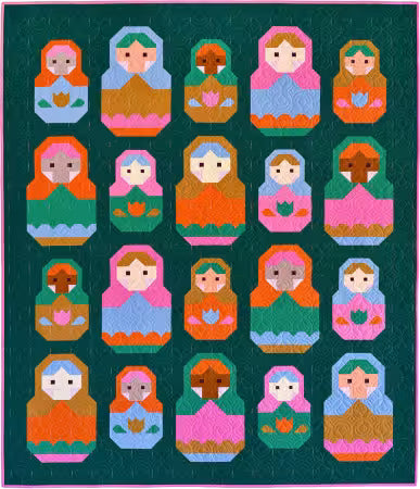 Nesting Dolls Quilt Pattern - Pen & Paper Patterns - PPP55