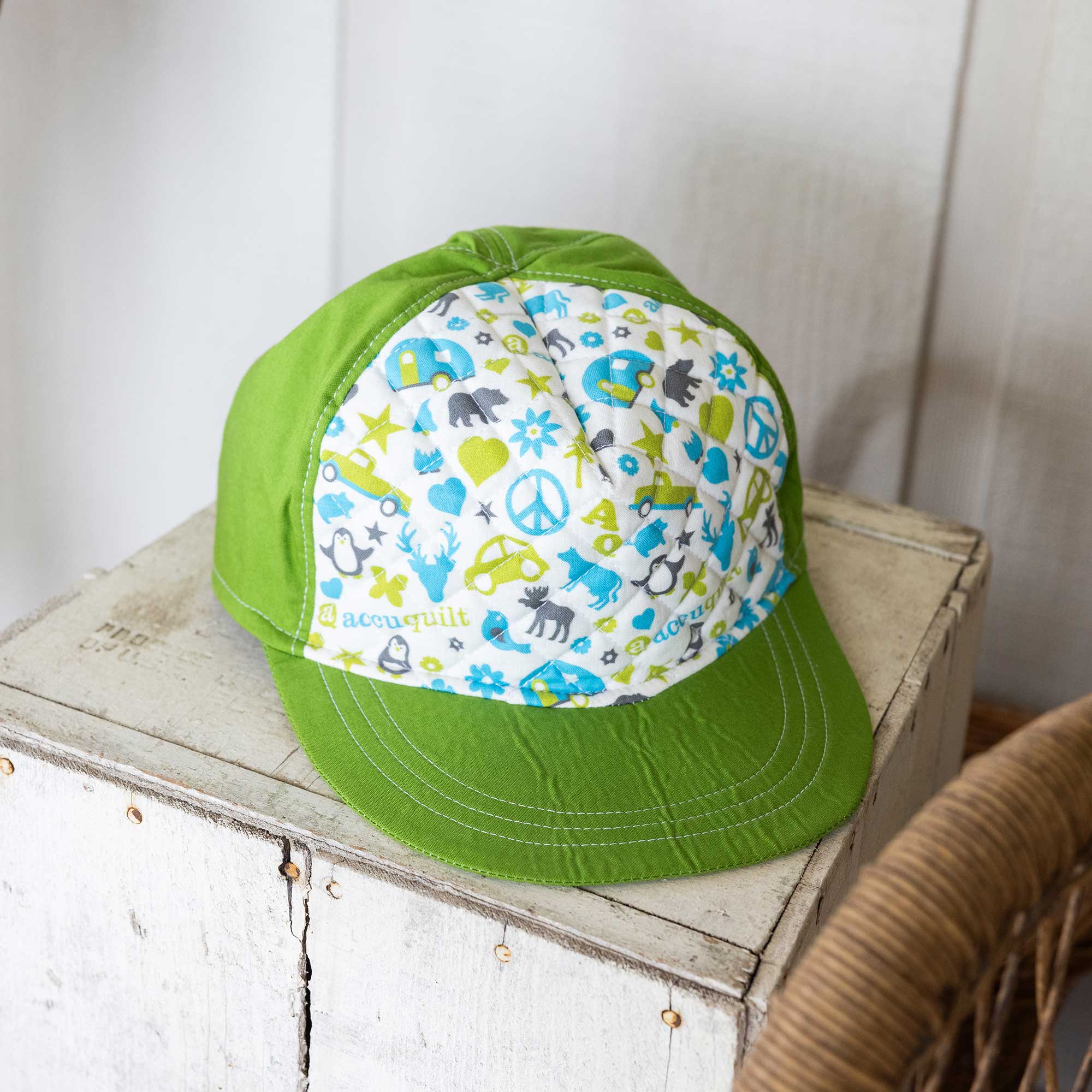 GO! Quilted Trucker Hat by Chris Marchini