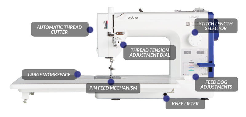 Brother - PQ1600S - High speed straight stitch sewing machine