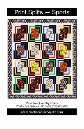 Print Splits by Pine Tree Country Quilts - Quilt Pattern