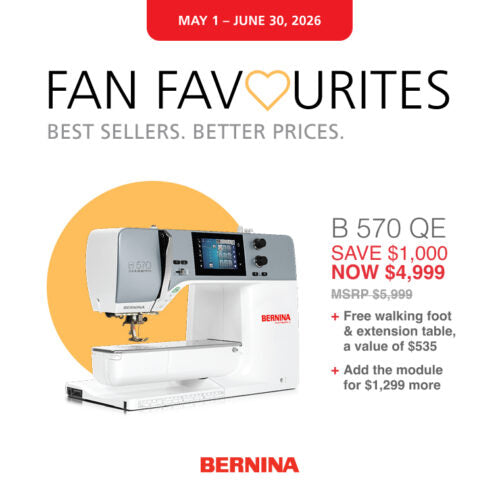 Bernina 570 Sewing/Embroidery Machine