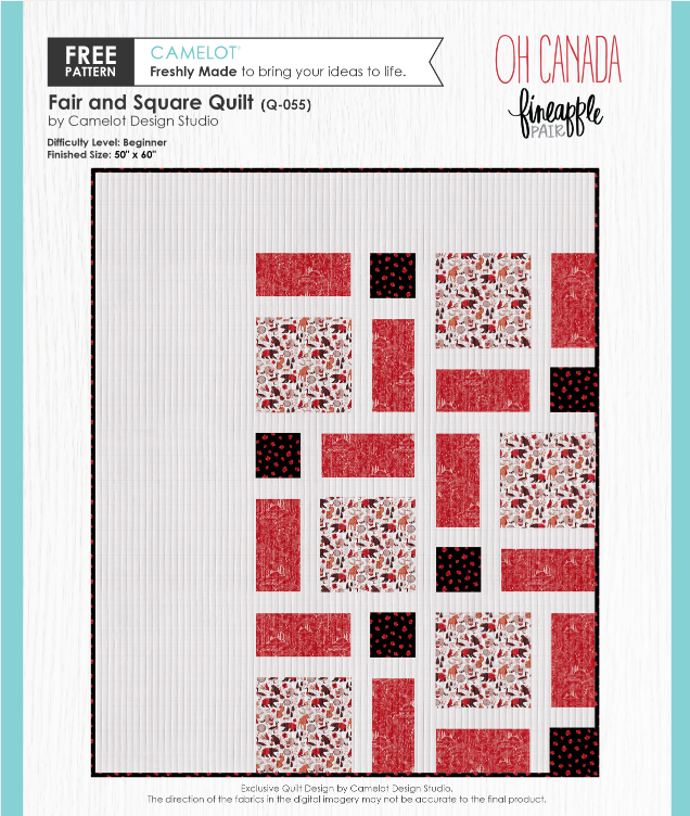 Fair and Square Quilt Pattern (download)