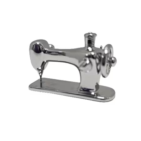 Sewing Machine Brooch Pin