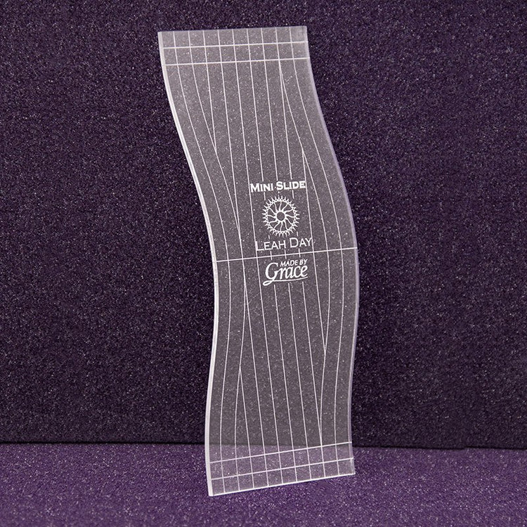Leah Day - Mini Slide Quilting Template