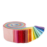 Riley Blake Collection - Dapple Dot Fabric - 40 strips Jelly Roll